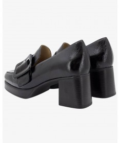 PIESANTO MOCASIN 245495 CHAROLUX NEGRO.