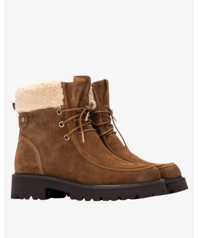 CARMELA 162717 BOTIN SERRAJE CAMEL.