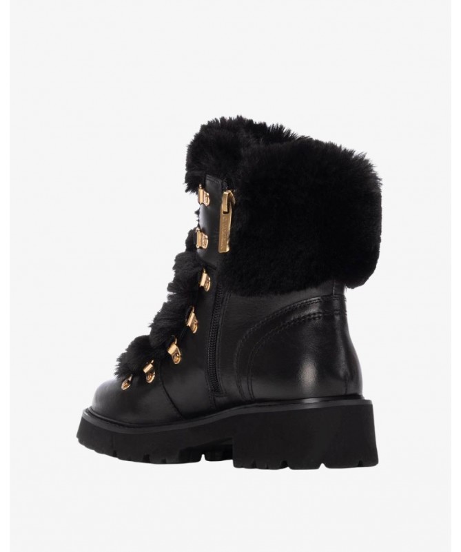 CARMELA 162668 BOTIN PIEL NEGRO.