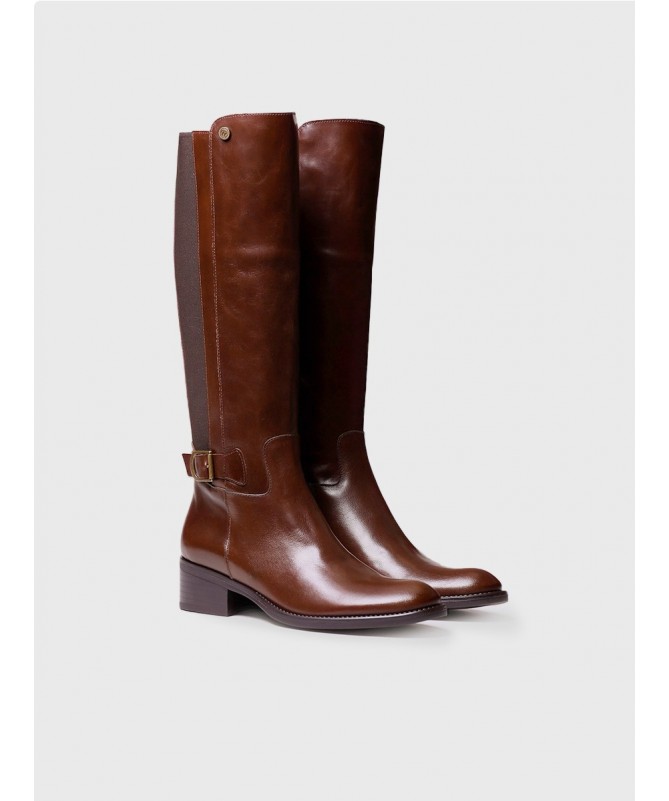 TONI PONS BOTA TACOMA PIEL MARRÓN.