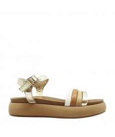 INUOVO 972023 SANDALIA PEWTER MULTI.