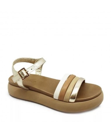 INUOVO 972023 SANDALIA PEWTER MULTI.