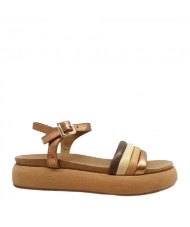 INUOVO 972023 SANDALIA METALLIC COCONUT MULTI.