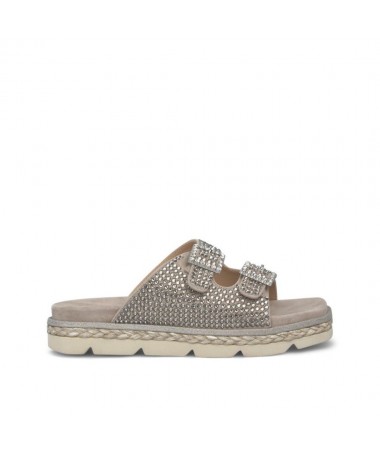 ALMA EN PENA SANDALIA V241040 SUEDE TAUPE.