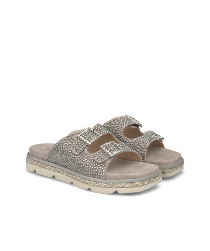 ALMA EN PENA SANDALIA V241040 SUEDE TAUPE.