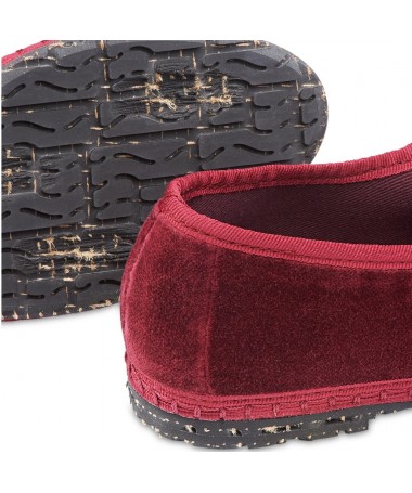 FLABELUS BAILARINA LUCRECIA-MARY JANE VELVET GRANA