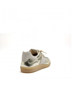 CETTI  ZAPATILLA C1385 PIEL CHAMPAGNE.