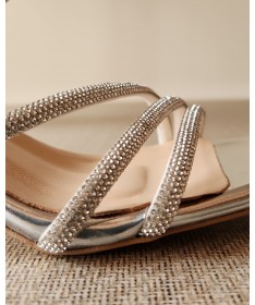 LA REPO SANDALIA 41413 ARGENTO.