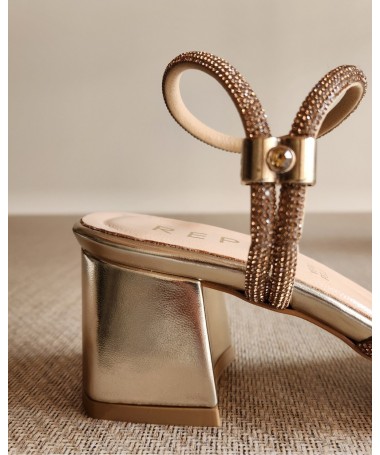 LA REPO SANDALIA 41413 PLATINO.