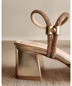 LA REPO SANDALIA 41413 PLATINO.