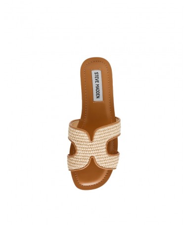 STEVE MADDEN ZARNIA SM11001541 NATURAL RAFFIA.