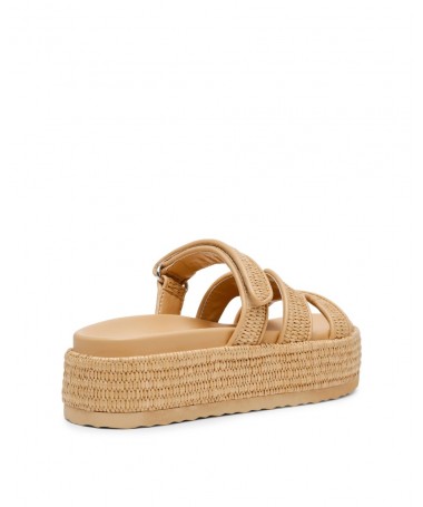 STEVE MADDEN BIGMISSILE SM11003773 NATURAL RAFIA.